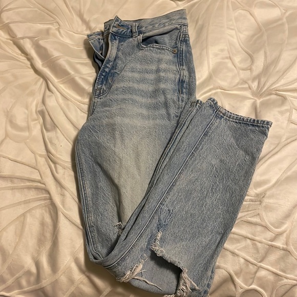Mom jeans light washed size 4 - Picture 1 of 6